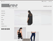 Tablet Screenshot of iwantsense.com